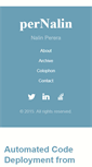 Mobile Screenshot of pernalin.com